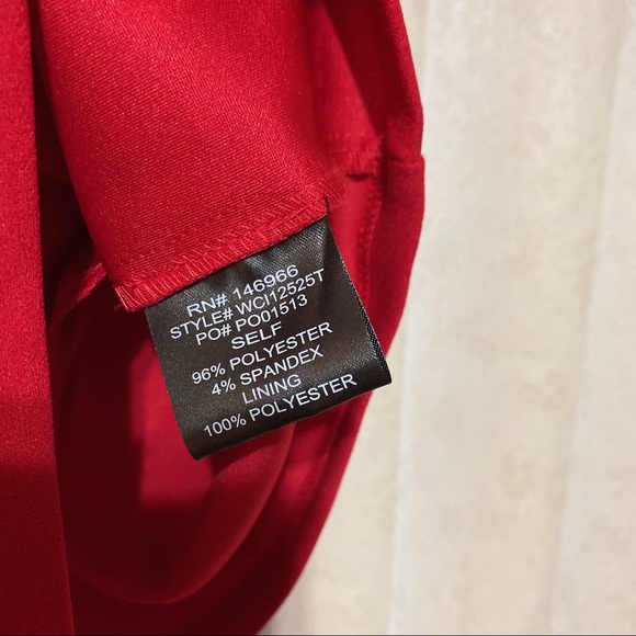 crystal sky jumpsuit shorts red XS S M - Picture 7 of 8